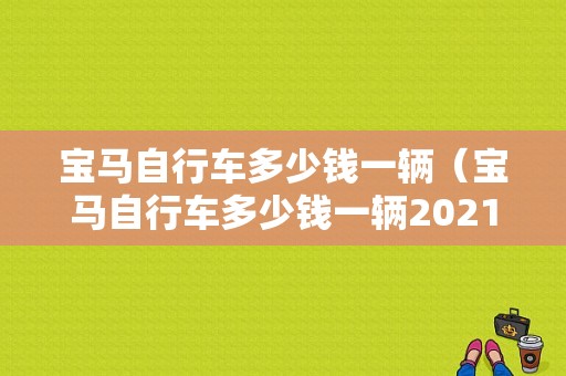 宝马自行车多少钱一辆（宝马自行车多少钱一辆2021）